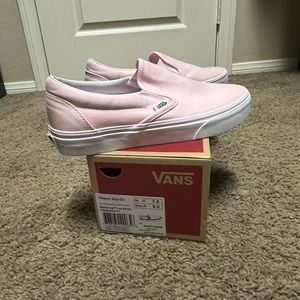 Pink Slip On Vans